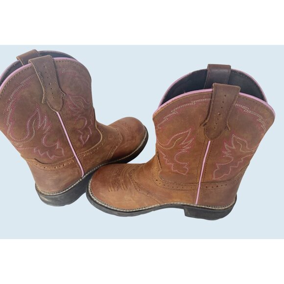 JUSTIN Women's Gypsy Wanette Western Cowboy Work Boot Size 9 - Picture 7 of 8